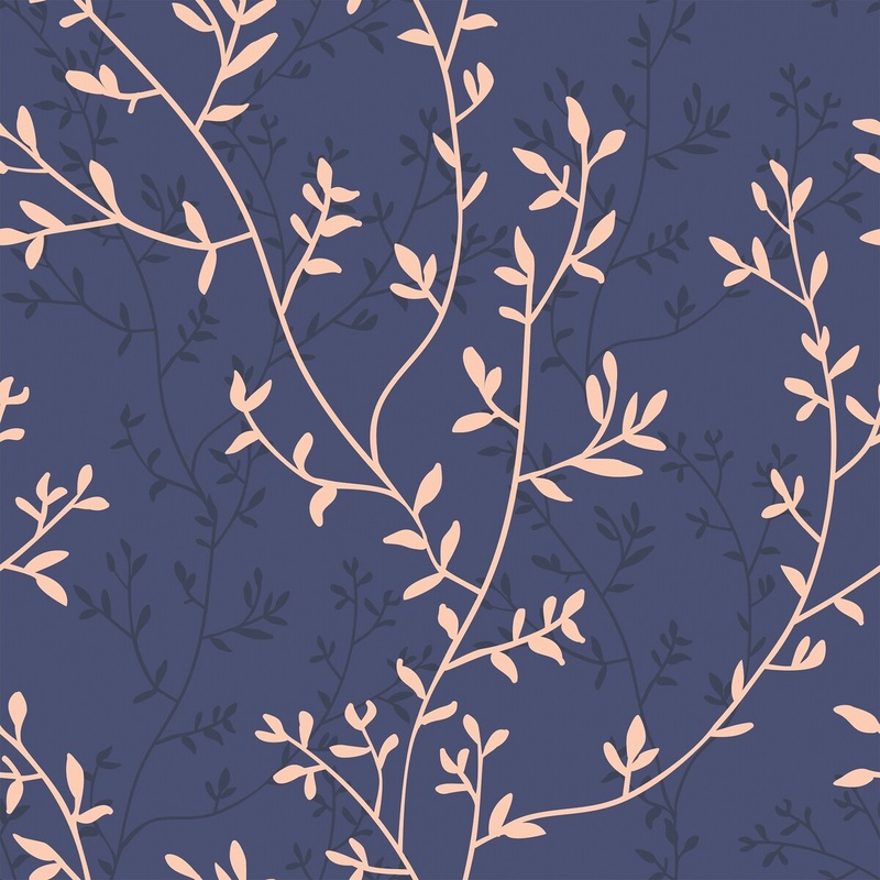 Spring Branches 15.7" W x 16.5 'L Peel and Stick Wallpaper Roll