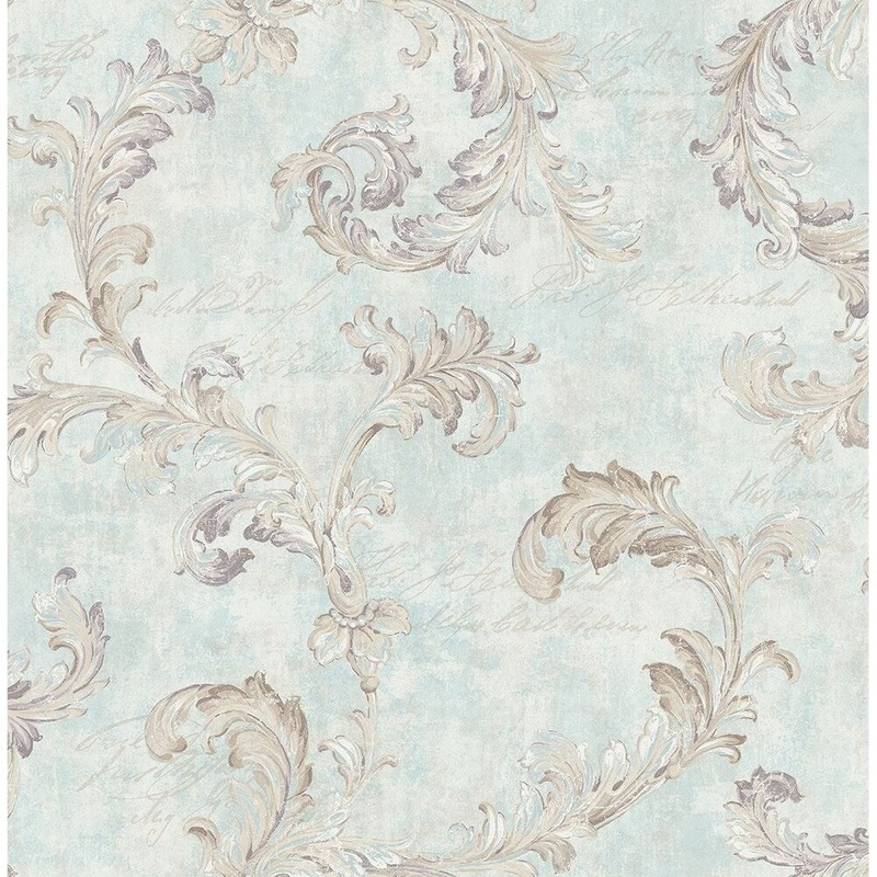 Acanthus Scroll Wallpaper