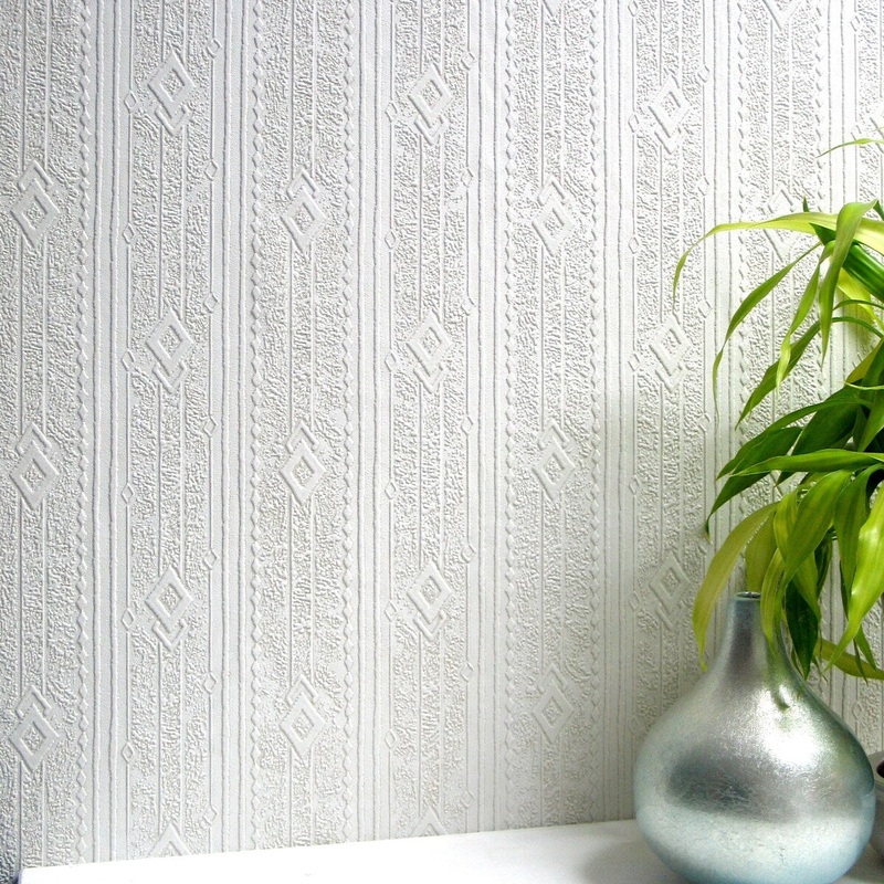 Chowchilla Tandle Paintable Textured 33' L X 20.9 W Vinyl Wallpaper