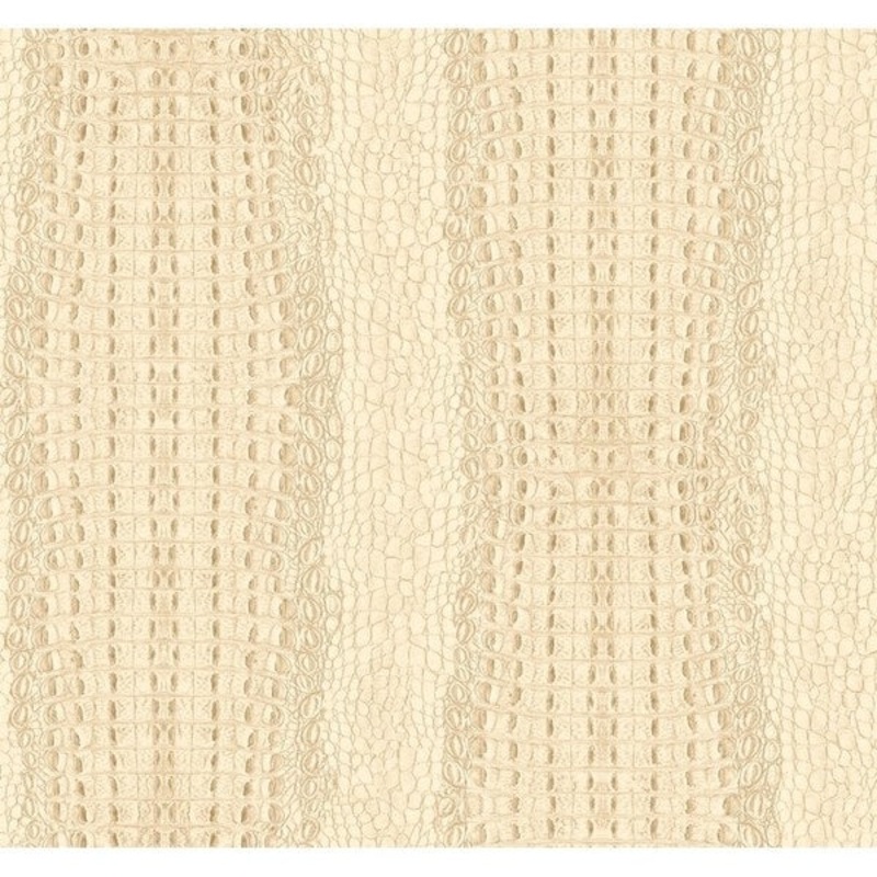 Crocodile Removable Wallpaper, 27 in. x 27 ft. = 60.75 sq. ft., in White/Off Whites