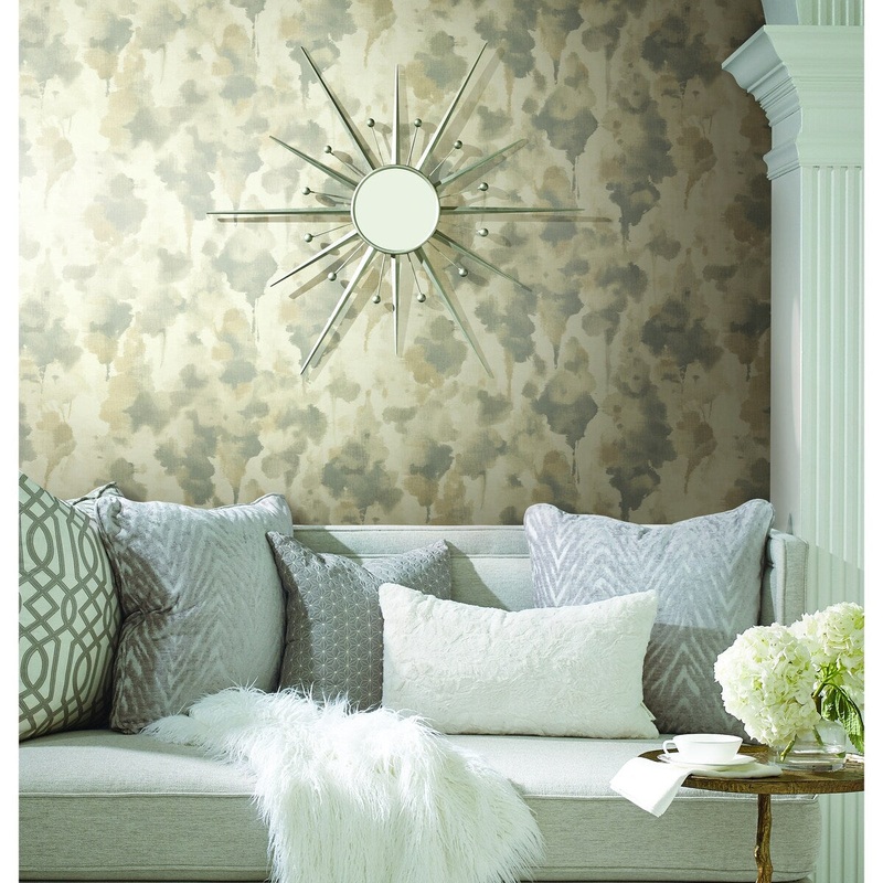 Fresnes 20' L x 27" W Mirage Peel and Stick Wallpaper