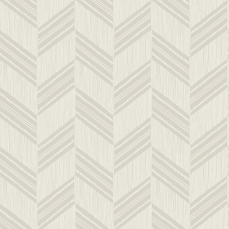 Seabrook Designs Boho Rhapsody Chevron Stringcloth Unpasted Wallpaper - 20.5 in. W x 33 ft. L