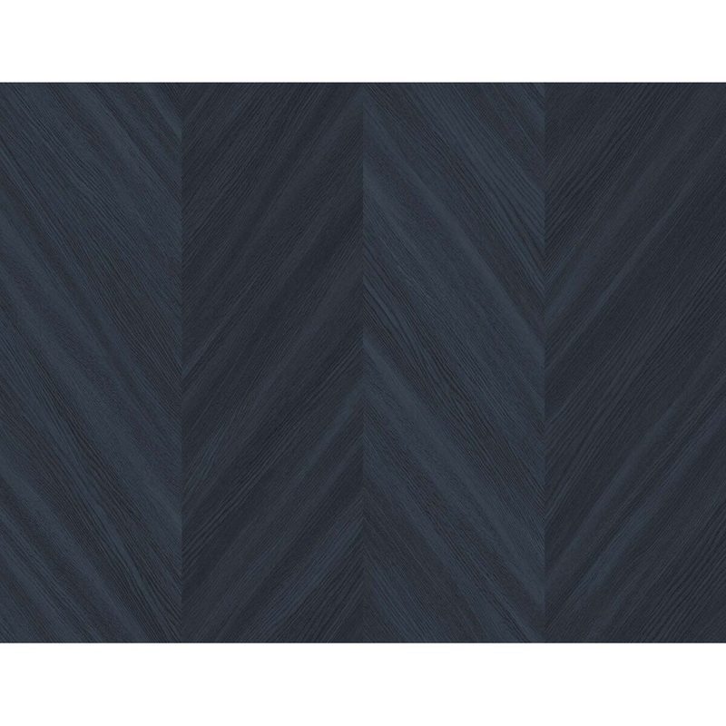 Seabrook Designs Chevron Wood Embossed Vinyl Unpasted Wallpaper