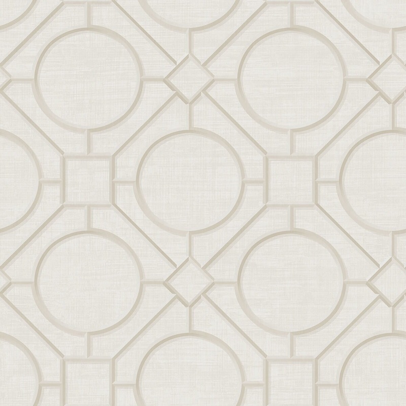 Seabrook Designs Koi Silk Road Trellis Unpasted Wallpaper