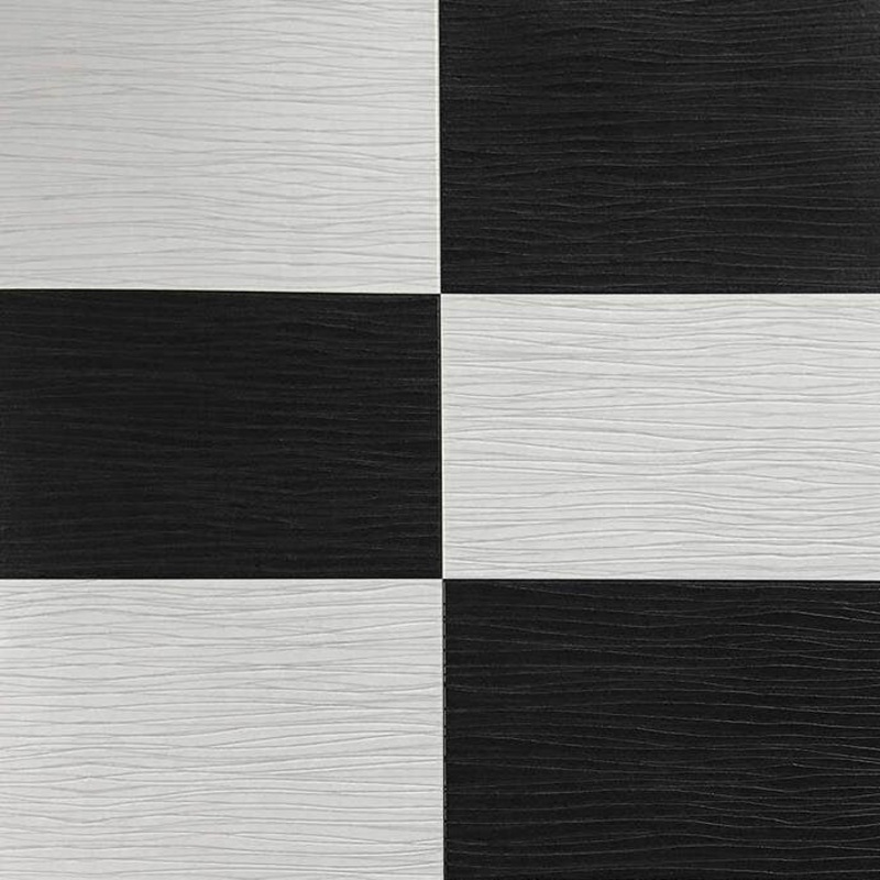 Wallpaper textured gray black brown faux stone tiles modern - 21 inc x 33 ft