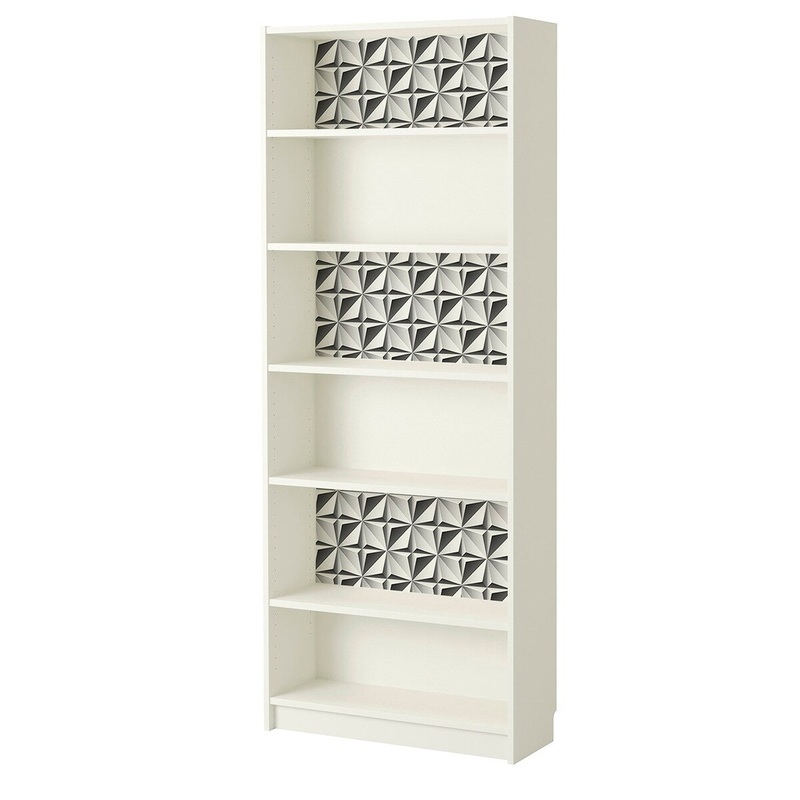 Walplus Bookcase Furniture Wrap Self-adhesive Film 3D Northern Star Decal