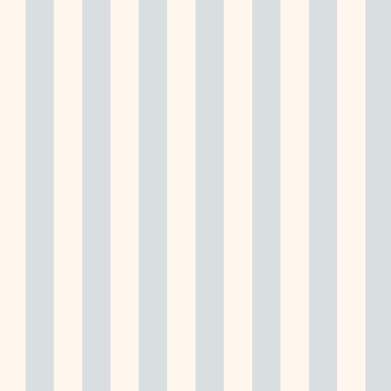 1.25" Regency Stripe Wallpaper in pale Blues