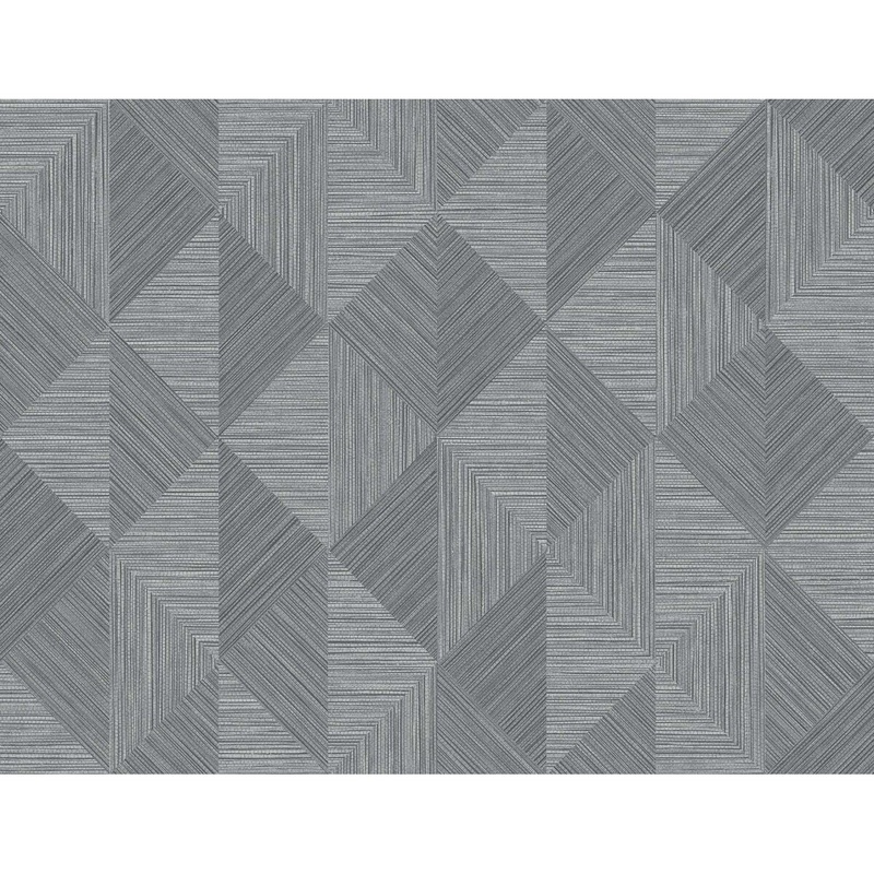 Seabrook Designs Diamond Inlay Embossed Vinyl Unpasted Wallpaper