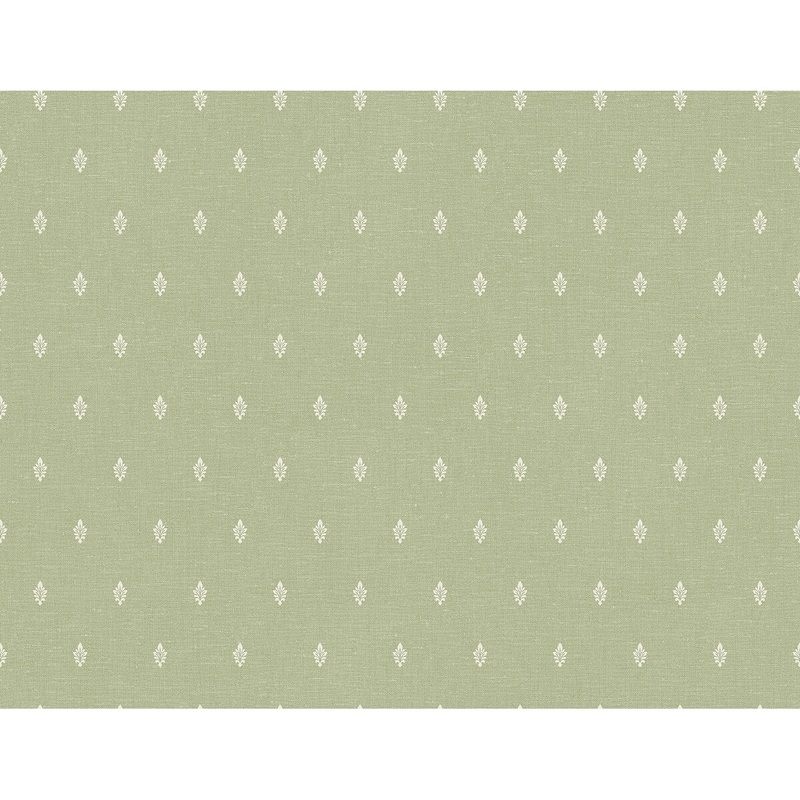 Seabrook Designs Petite Feuille Sprig Nonwoven Unpasted Wallpaper