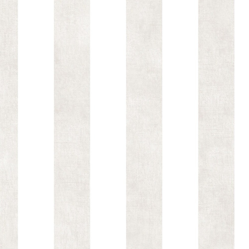 Stripe with Texture Wallpaper in Taupe