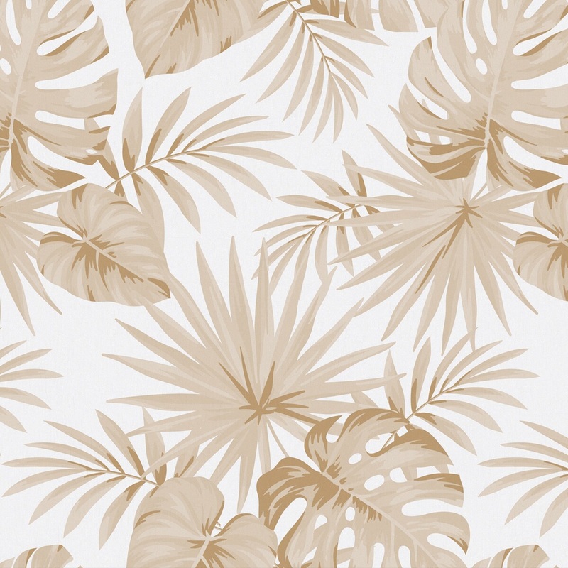SUSSEXHOME Removable Wallpaper-Waterproof, Strippable, Light Resistance & Cleanable Wall Paper Roll-Wallpaper-Palms