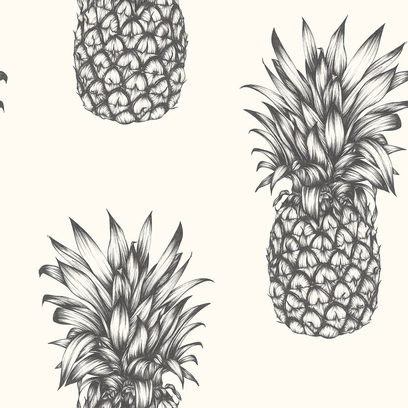 Arthouse Copacabana Pineapple Unpasted Wallpaper