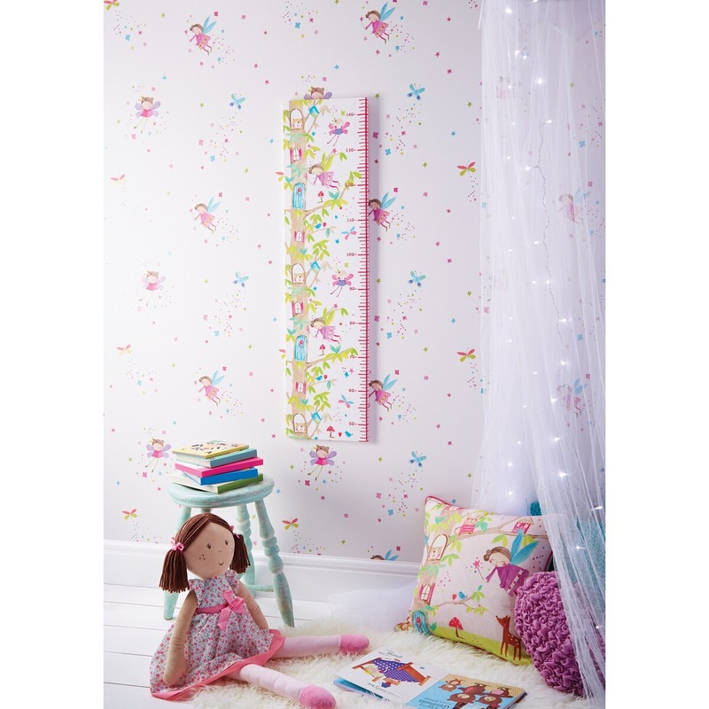 Arthouse Fairy Dust White Wallaper