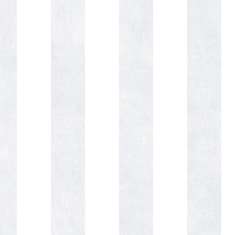 Stripe with Texture Wallpaper in Grey