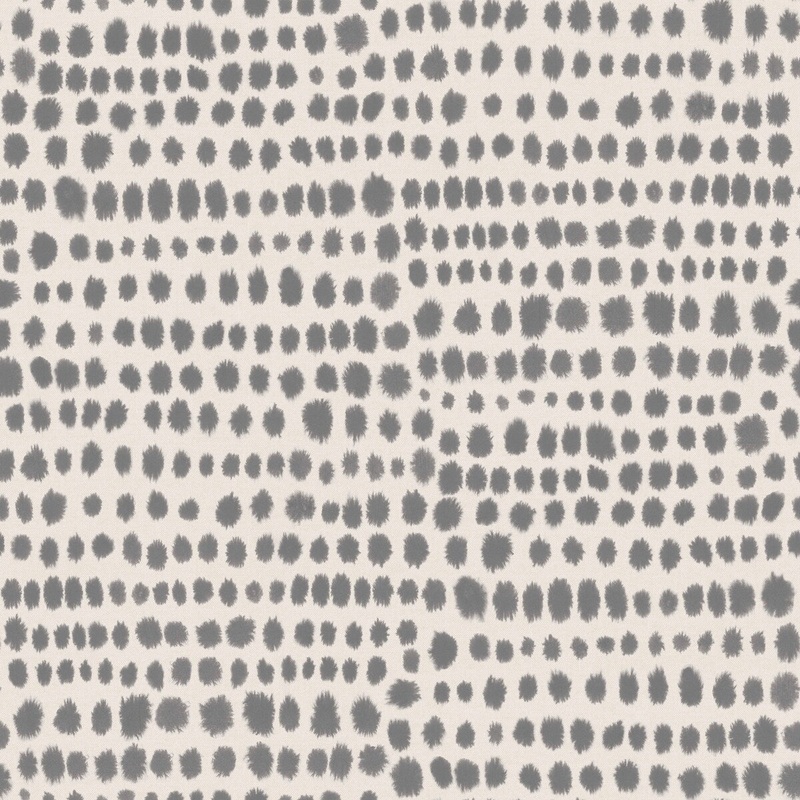 Tribal Charcoal Non-woven Wallpaper