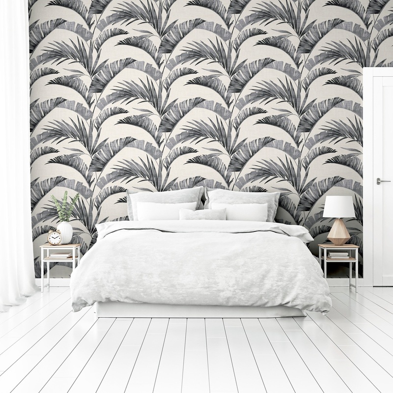 Arthouse Banana Palm Unpasted Non-Woven Wallpaper