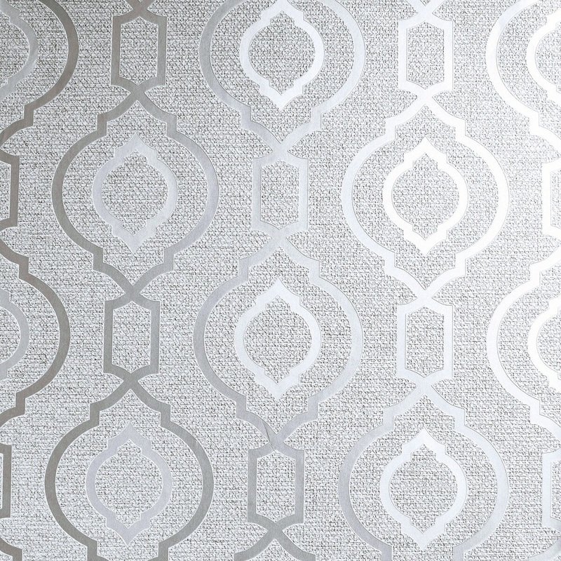 Arthouse Calico Trellis Textured Unpasted Vinyl Wallpaper