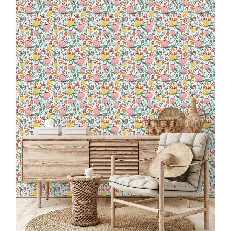 Colorful Summer Lowers Wallpaper