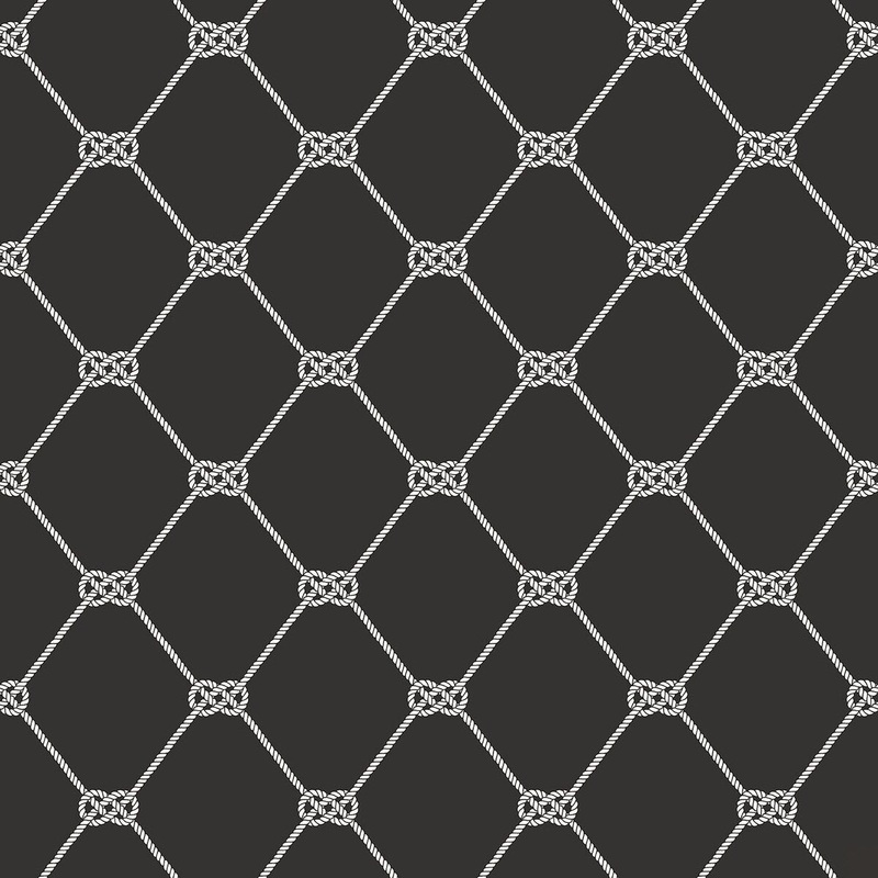 Galerie Wallcoverings Deauville 2 Nautical Rope Non-woven Matte Wallpaper Roll