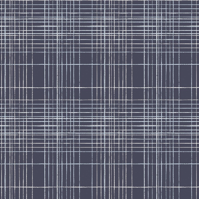 Galerie Wallcoverings Deauville 2 Nautical Sea Plaid Non-woven Matte Wallpaper Roll