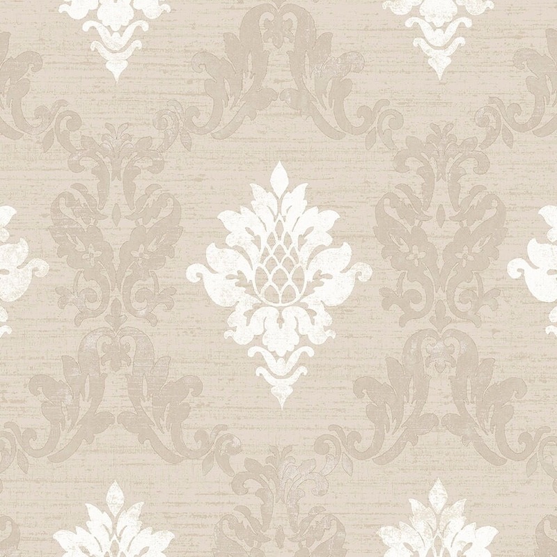 Silk Damask Wallpaper