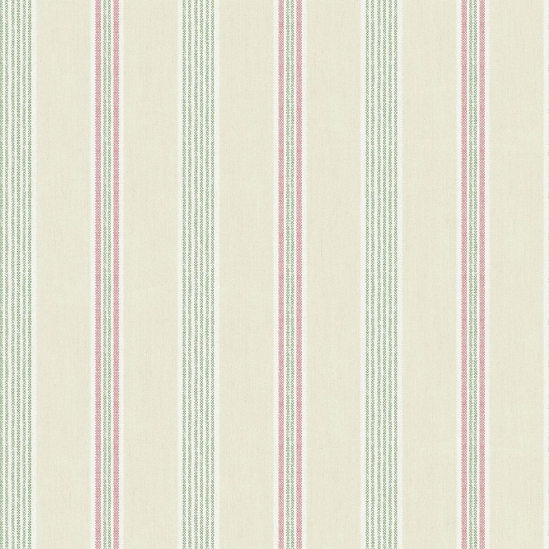 Galerie Wallcoverings Cottage Chic Multi Stripe ECODECO Material Matte Wallpaper Roll