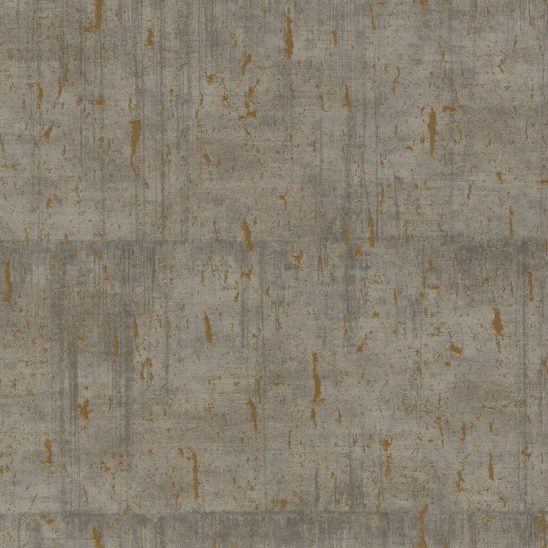 Galerie Wallcoverings Earth Collection Aged Concrete Metallic Texture Wallpaper Roll