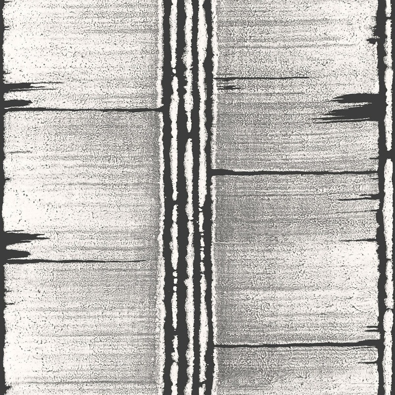 Galerie Wallcoverings Bazaar Bark Stripe Design Non-woven Satin Wallpaper Roll