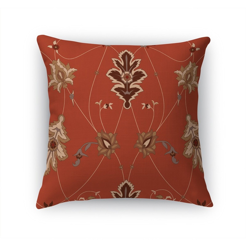 BABYLON TERRACOTTA Accent Pillow by Marina Gutierrez