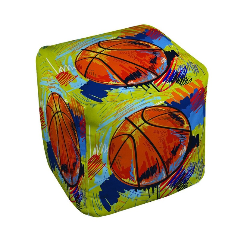 Basketball Slam Dunk Pouf