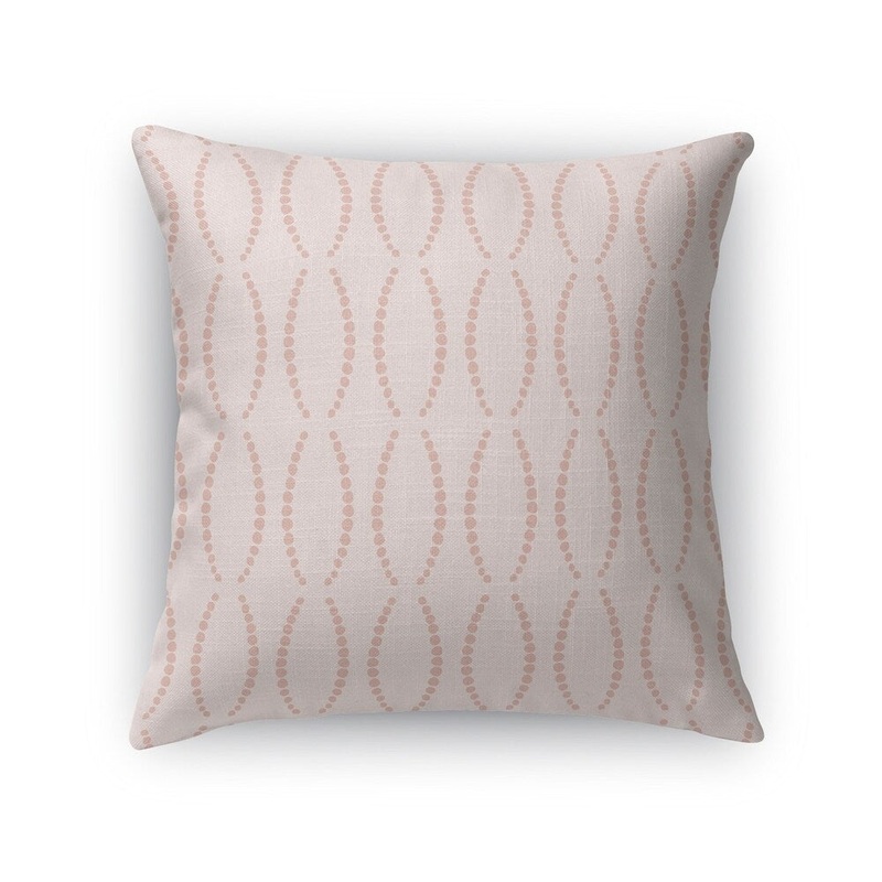 BEADS BLUSH Accent Pillow By Kavka Designs