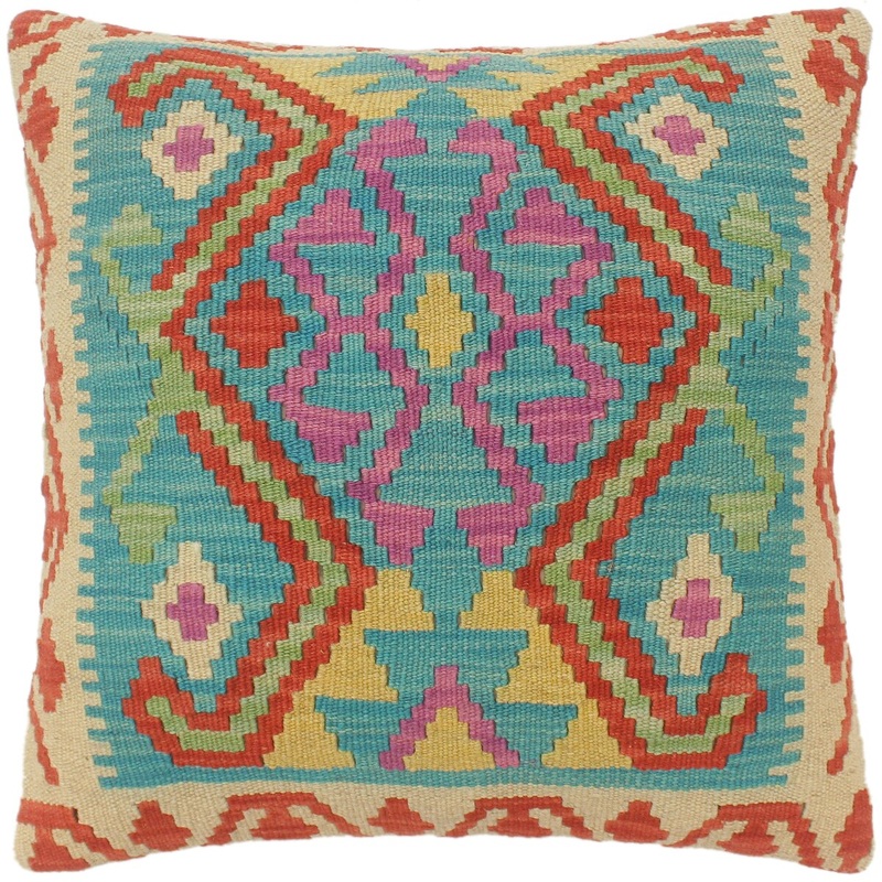 Shabby Chic Turkish Ho Hand Woven Kilim Pillow