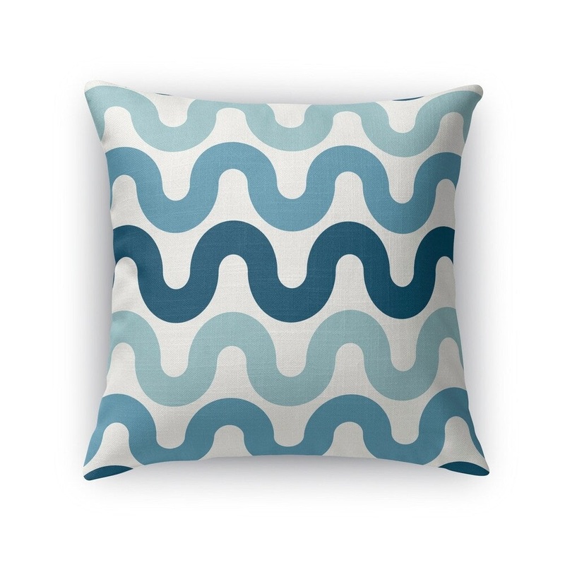 ANALOG BLUE Accent Pillow By Kavka Designs