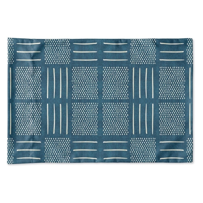 TEAL CROSSROADS Pillow Case By Kavka Designs