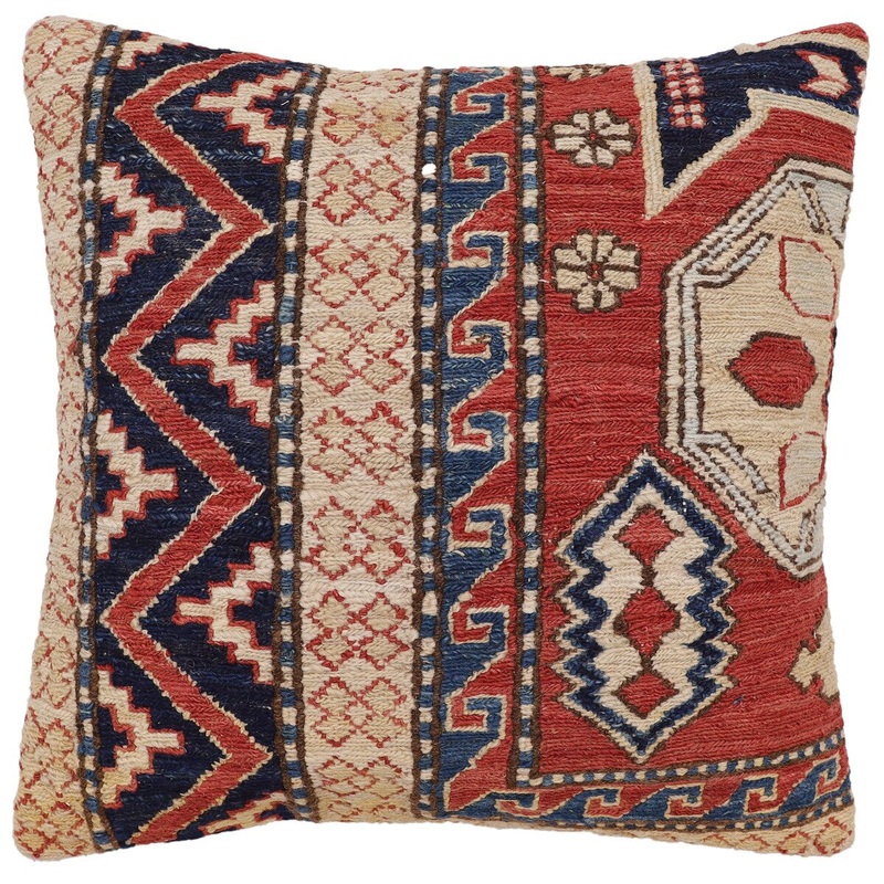 Vintage Antique handmade Sumak Mcintosh Pillow 19 in. x 20 in.