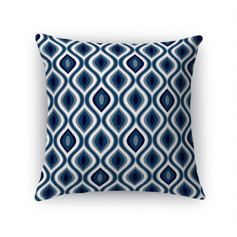 YE NAVY Accent Pillow by Terri Ellis