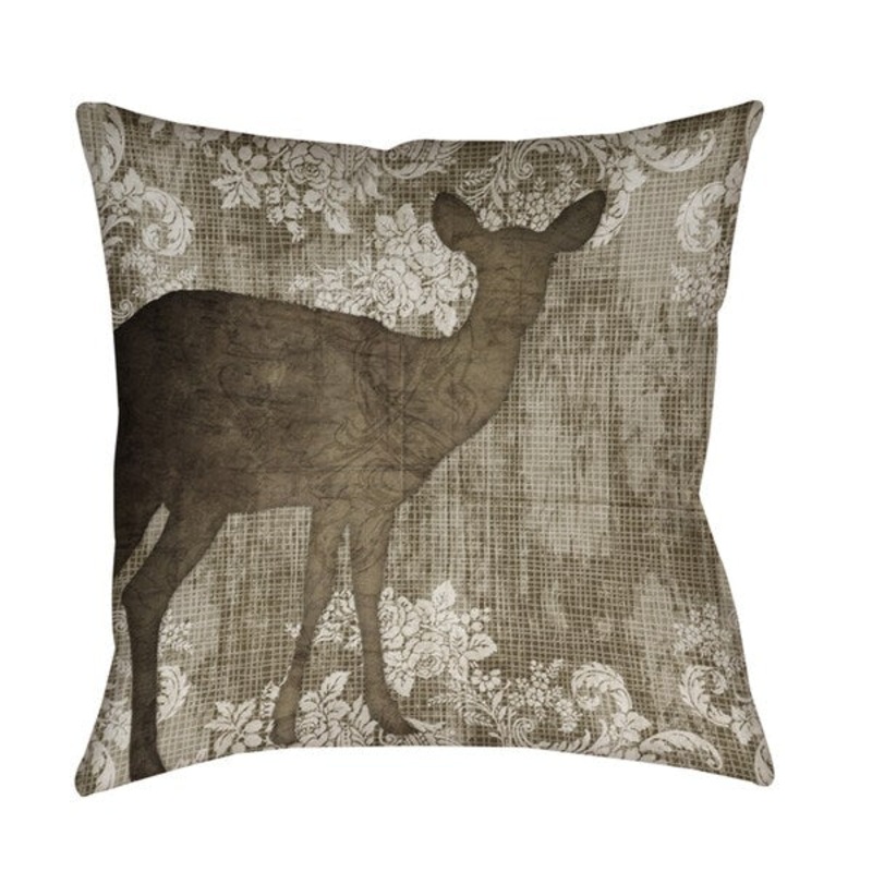 Alpine Visitor Decorative Pillow