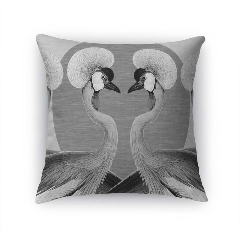 BALEARICA GREY Accent Pillow by Marina Gutierrez