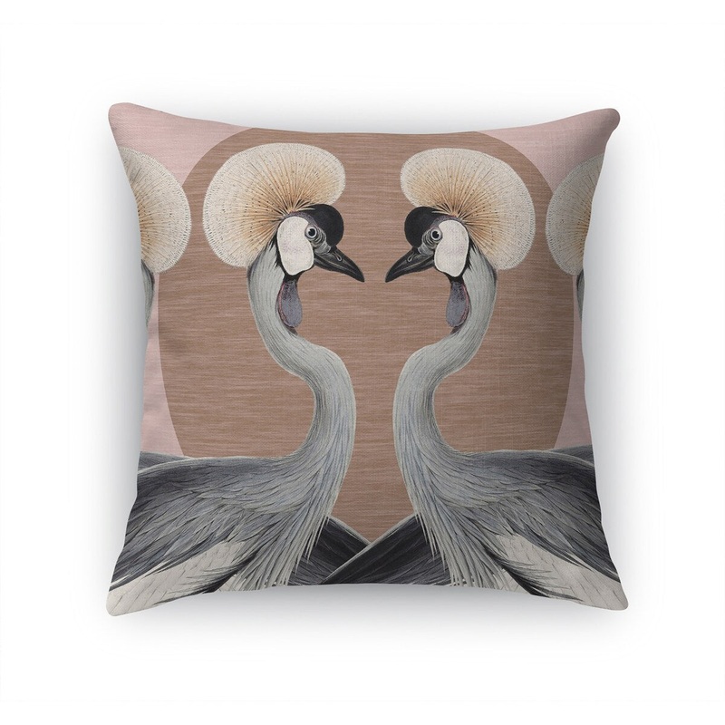 BALEARICA PINK Accent Pillow by Marina Gutierrez