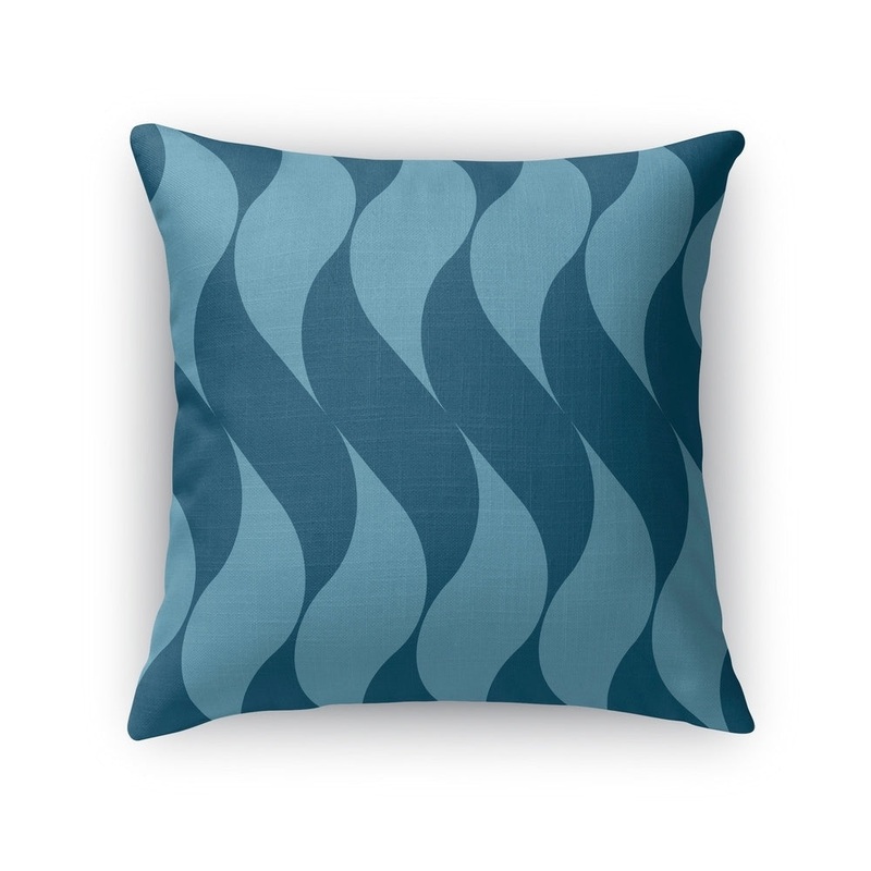 SWISH BLUE Accent Pillow By Kavka Designs