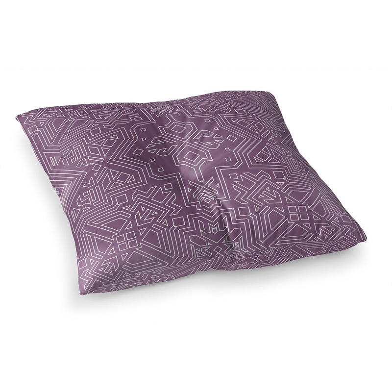 SULTANATE PURPLE Floor Pillow By Kavka Designs