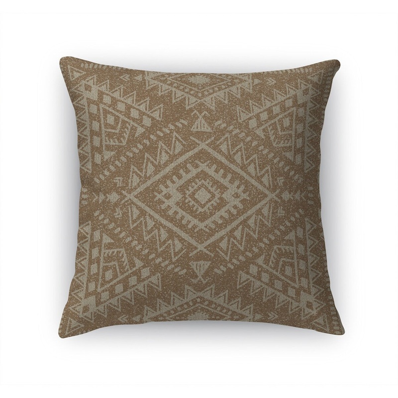 TURK BROWN Accent Pillow by Kavka Designs