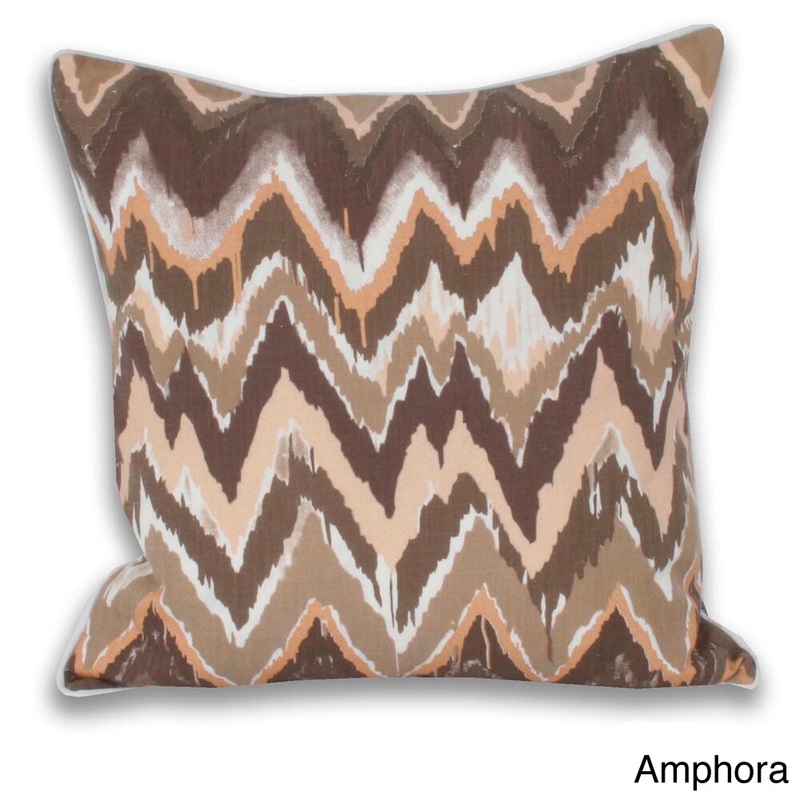 Wynona Metallic Print Throw Pillow