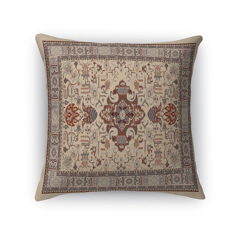 AGRA BEIGE Accent Pillow by Kavka Designs
