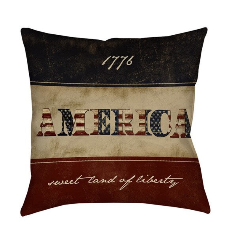 America Indoor/ Outdoor Pillow