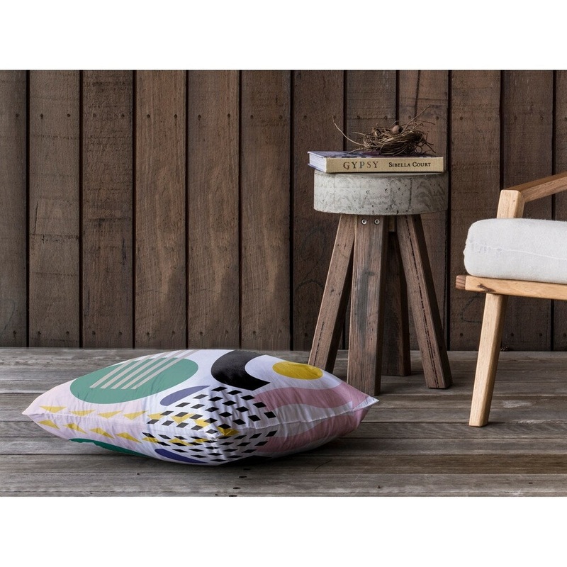 TENNESSEE WHITE Floor Pillow By Kavka Designs