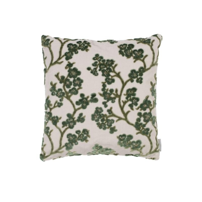 Zuiver April Green Forest Blossom Throw Pillows Set of 2
