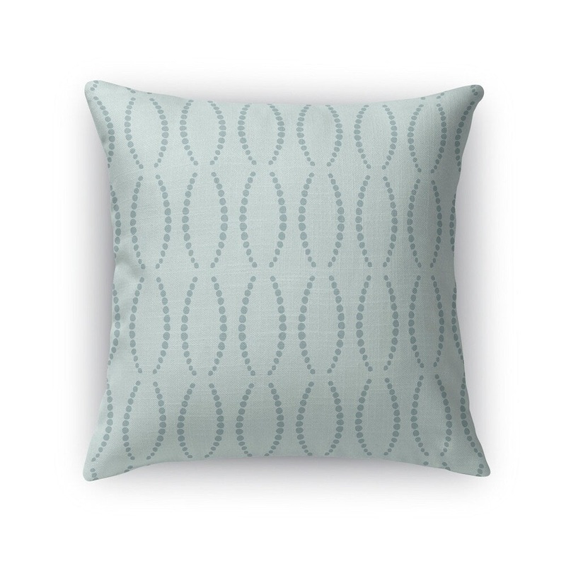 BEADS MINT Accent Pillow By Kavka Designs