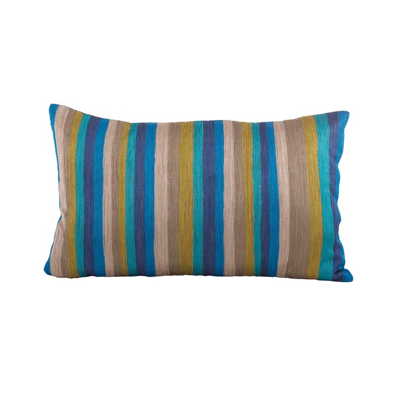 Striped Design Throw Pillow Cover