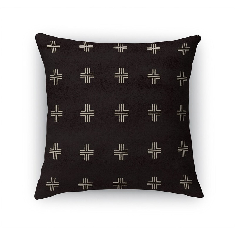 ADA CHARCOAL Accent Pillow by Kavka Designs